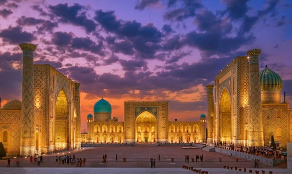 REGISTAN SQUARE OF SAMARKAND