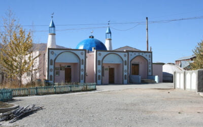 Central mosque, Bayan Ulgii