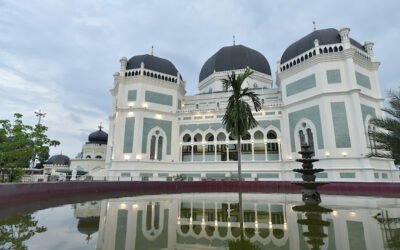 Masjid Raya Al Mashun (the Great Mosque of Medan)